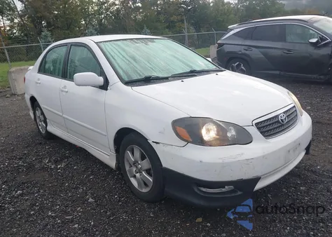 2008 Toyota Corolla S из США, поврежденный, VIN 2T1BR32E58C886309